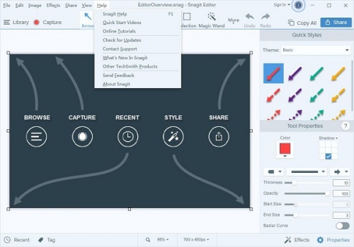 Snagit 2021中文版下载_Snagit 2021中文版最新最新版v19.0.1.2448 运行截图2