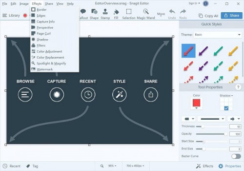 Snagit截图下载_Snagit截图电脑版最新版v19.0.1.2448 运行截图1