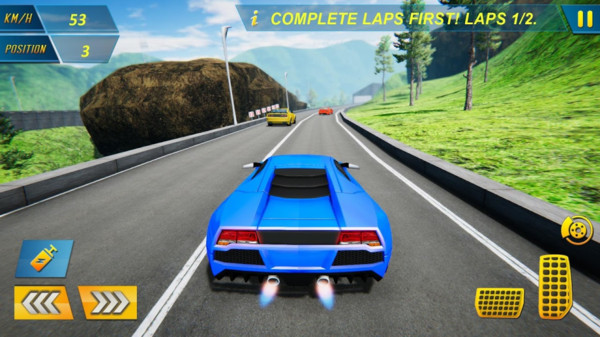 狂飙赛车模拟游戏下载_狂飙赛车模拟手游最新版下载v1.0 安卓版 运行截图1