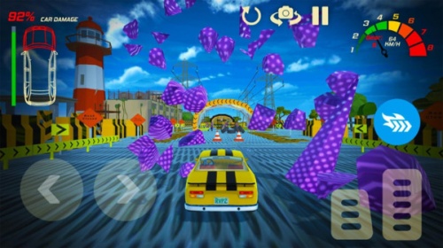 撞车模拟器像素版游戏下载_撞车模拟器像素版手游最新版下载v1.1 安卓版 运行截图1