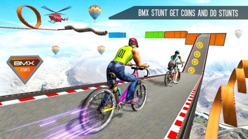 BMX自行车特技2021游戏下载_BMX自行车特技2021手游安卓版下载v1.0 安卓版 运行截图1