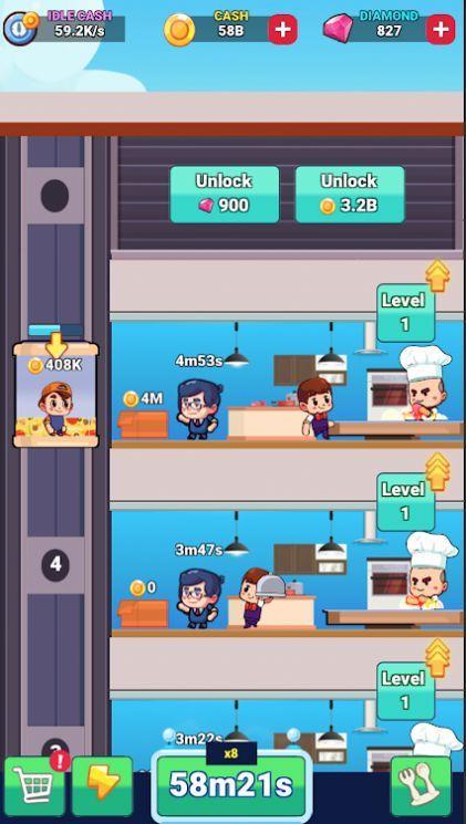 食品空闲餐厅游戏下载_食品空闲餐厅手游最新版下载v1.0 安卓版 运行截图3
