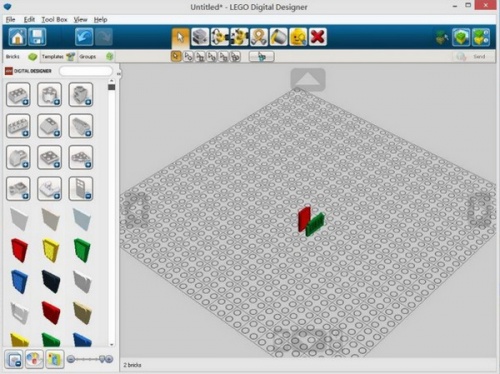 Lego电脑版 Digital电脑版 Designer乐高设计软件软件下载_Lego电脑版 Digital电脑版 Designer乐高设计软件电脑版 v4.3.10电脑版  运行截图1