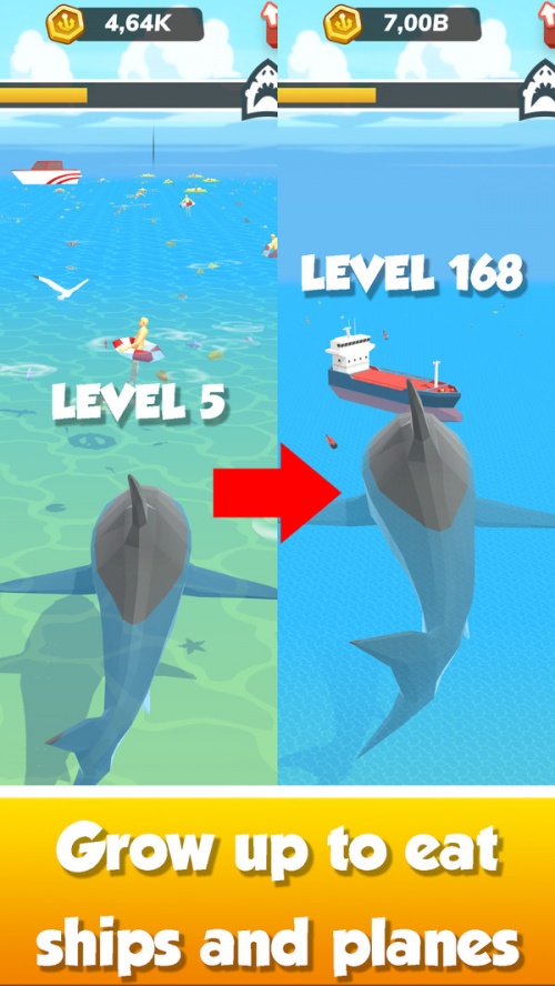 鲨鱼世界生存模拟游戏下载_鲨鱼世界生存模拟手游最新版下载v2.6 安卓版 运行截图3