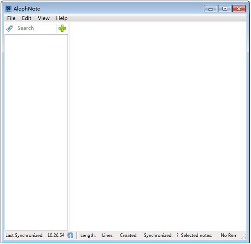 AlephNote桌面笔记软件下载_AlephNote桌面笔记电脑版 v1.6.34.0 运行截图1