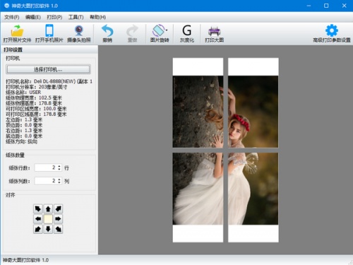 神奇大图打印软件软件下载_神奇大图打印软件 v1.0.0.201 运行截图1