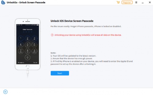 iToolab UnlockGo 苹果设备解锁软件软件下载_iToolab UnlockGo 苹果设备解锁软件 v4.0.0 运行截图1