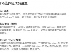 win11release preview是什么 win11release preview频道详细介绍[多图]