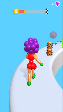 气球人快跑3D手机版下载_气球人快跑3D游戏安卓最新版下载v0.1 安卓版 运行截图1