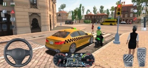 出租车模拟器2020无限金币版下载-出租车模拟器2020破解版下载-出租车模拟器2020汉化版下载 运行截图1
