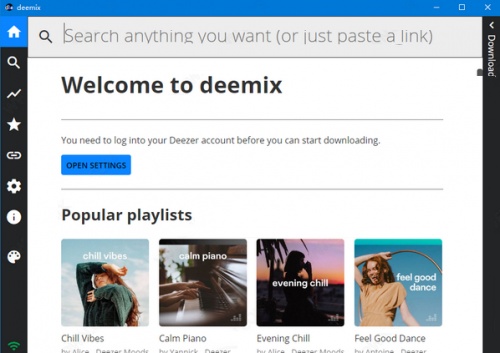 Deemix 无损音乐下载器软件下载_Deemix 无损音乐下载器 v2021.08.11 运行截图1
