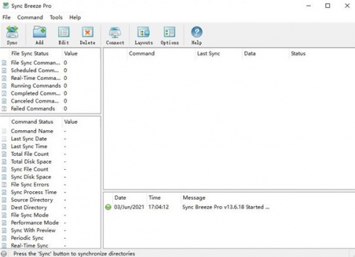 Sync Breeze Pro(文件管理同步)软件下载_Sync Breeze Pro(文件管理同步) v13.6.18 运行截图1