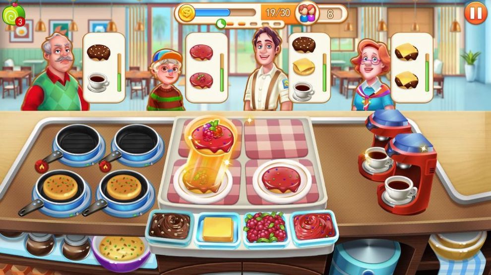 烹饪街模拟器游戏下载_烹饪街模拟器手游安卓版下载v1.0.7 安卓版 运行截图3