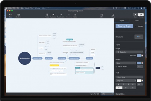 XMind ZEN吾爱版下载_XMind ZEN吾爱版最新最新版v9.0.6.0 运行截图2