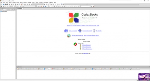 CodeBlocks开源跨平台开发软件软件下载_CodeBlocks开源跨平台开发软件 v17.12 运行截图1