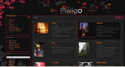 Piwigo(网络图片库软件)软件下载_Piwigo(网络图片库软件) v11.3.0 运行截图1