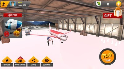 飞行员模拟器游戏下载_飞行员模拟器手游安卓版下载v1.1 安卓版 运行截图2