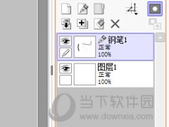 sai2怎么把线稿变细 钢笔工具帮你忙