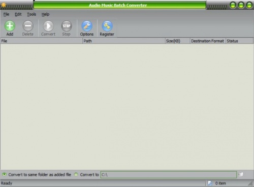 Audio Music Batch Converter(音频转换软件)软件下载_Audio Music Batch Converter(音频转换软件) v4.1.3 运行截图1