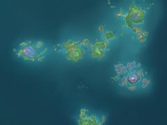 原神2.2新增地图一览 鹤见岛地图介绍