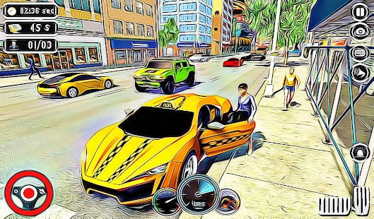 美国城市出租车驾驶游戏下载_美国城市出租车驾驶手游安卓版下载v1.0 安卓版 运行截图2