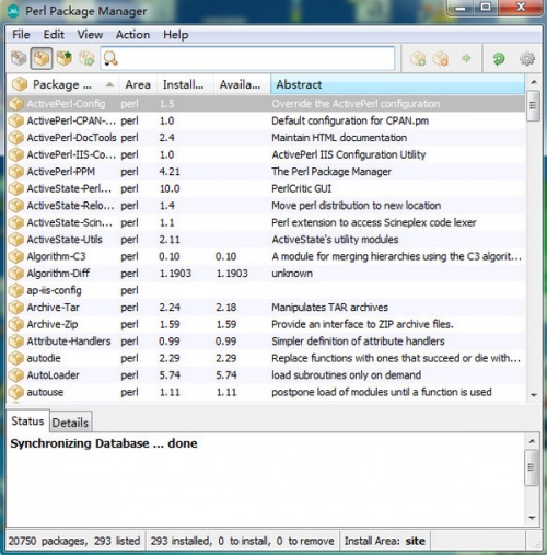 ActivePerl脚本解释器软件下载_ActivePerl脚本解释器 v5.26.1.2601 运行截图1