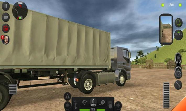 模拟卡车真实驾驶-模拟卡车游戏手机版-模拟卡车驾驶手机版 运行截图1