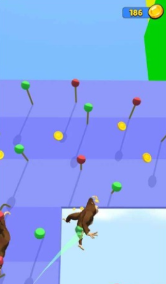 攀岩猴比赛3D游戏下载-攀岩猴比赛3D安卓完整版下载v1.0 官方版