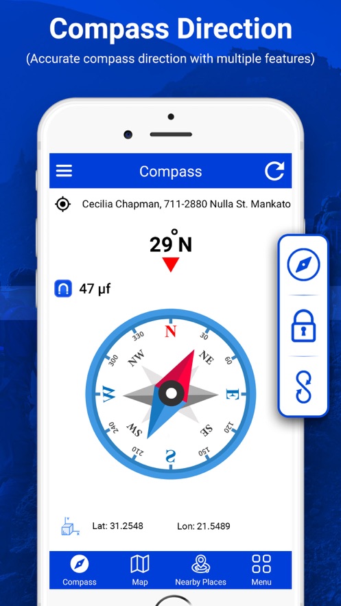 数字指南针找到方向app下载_数字指南针找到方向最新版下载v1.0 安卓版 运行截图3