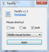 Textify 窗口文本复制抓取工具软件下载_Textify 窗口文本复制抓取工具 v1.8.3 运行截图1
