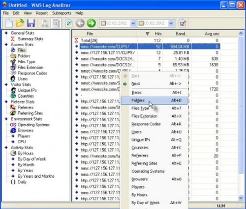 WMS Log Analyzer日志分析工具软件下载_WMS Log Analyzer日志分析工具 v6.8.1 运行截图1