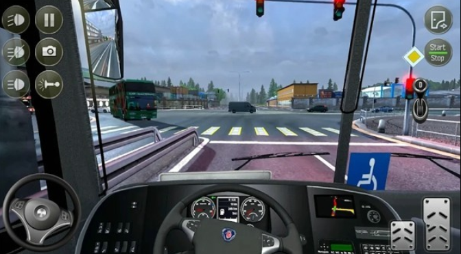 终极欧洲巴士驾驶模拟器下载-终极欧洲巴士驾驶模拟器安卓游戏下载0.1 运行截图1
