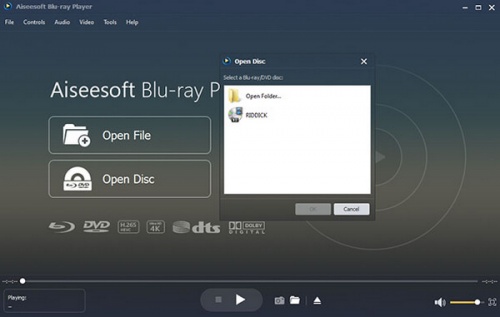 蓝光播放器 Aiseesoft Blu_ray Player软件下载_蓝光播放器 Aiseesoft Blu_ray Player v6.7.8.0 运行截图1