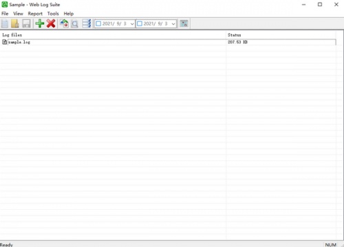 Web Log Suite日志分析器软件下载_Web Log Suite日志分析器 v9.0 运行截图1