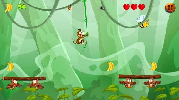 丛林猴子生存中文版下载_丛林猴子生存中文版游戏安卓版下载v1.15 安卓版 运行截图2