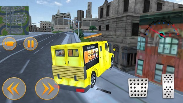 快递卡车模拟器游戏下载_快递卡车模拟器手游安卓版下载v1.0 安卓版 运行截图3