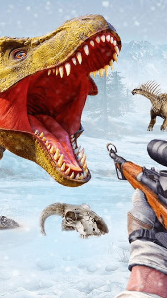 雪地恐龙猎人下载_雪地恐龙猎人游戏安卓版下载v1.15 安卓版 运行截图1