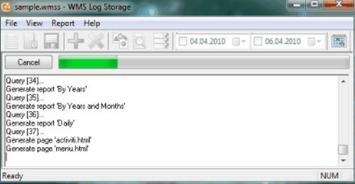 WMS Log Storage WMS日志分析工具软件下载_WMS Log Storage WMS日志分析工具 v6.4 运行截图1