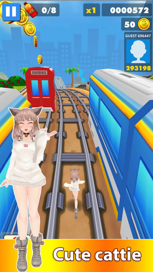 地铁美女跑酷下载_地铁美女跑酷游戏安卓版下载v1.0.1 安卓版 运行截图3