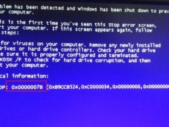 电脑蓝屏代码0x0000007B是怎么回事 电脑开机0x0000007b蓝屏修复方法