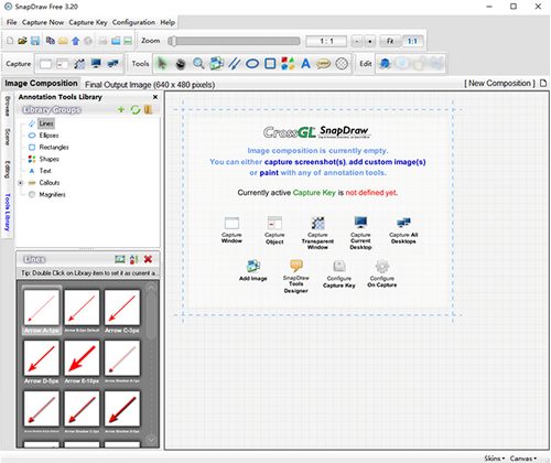 SnapDraw(图像处理工具)软件下载_SnapDraw(图像处理工具) v3.20 运行截图1