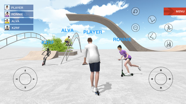 滑板车模拟器游戏下载_滑板车模拟器手游安卓版下载v1.0 安卓版 运行截图1