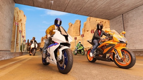 真实摩托车模拟赛3D游戏下载-真实摩托车模拟赛3D官方中文版下载v0.1 完整版