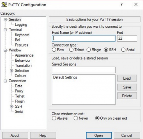 PuTTy(免费的telnet和ssh客户端)软件下载_PuTTy(免费的telnet和ssh客户端) v0.74 运行截图1