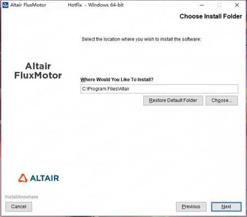旋转电机设计软件 Altair FluxMotor 2021软件下载_旋转电机设计软件 Altair FluxMotor 2021 v最新版 运行截图1