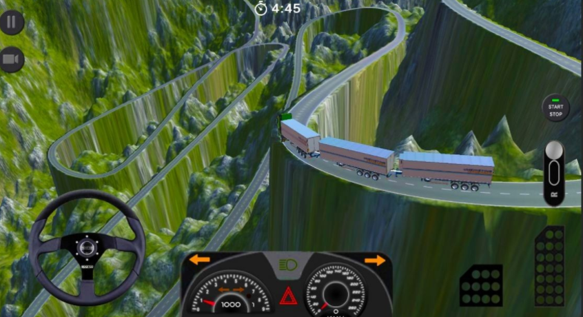 世界卡车模拟器2危险道路游戏下载-世界卡车模拟器2危险道路手机安卓版下载0.3 运行截图1