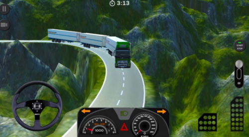 世界卡车模拟器2危险道路游戏下载-世界卡车模拟器2危险道路手机安卓版下载0.3 运行截图2