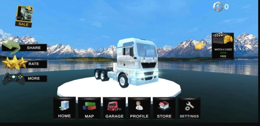 世界卡车模拟器2危险道路游戏下载-世界卡车模拟器2危险道路手机安卓版下载0.3 运行截图3