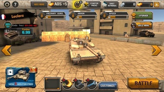 口袋坦克战争游戏系在-口袋坦克战争官方最新版下载v1.1.1 正式版