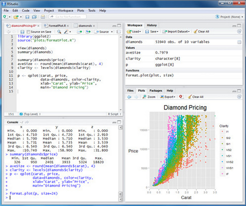 RStudio 数据分析工具软件下载_RStudio 数据分析工具 v1.4.1106 运行截图1